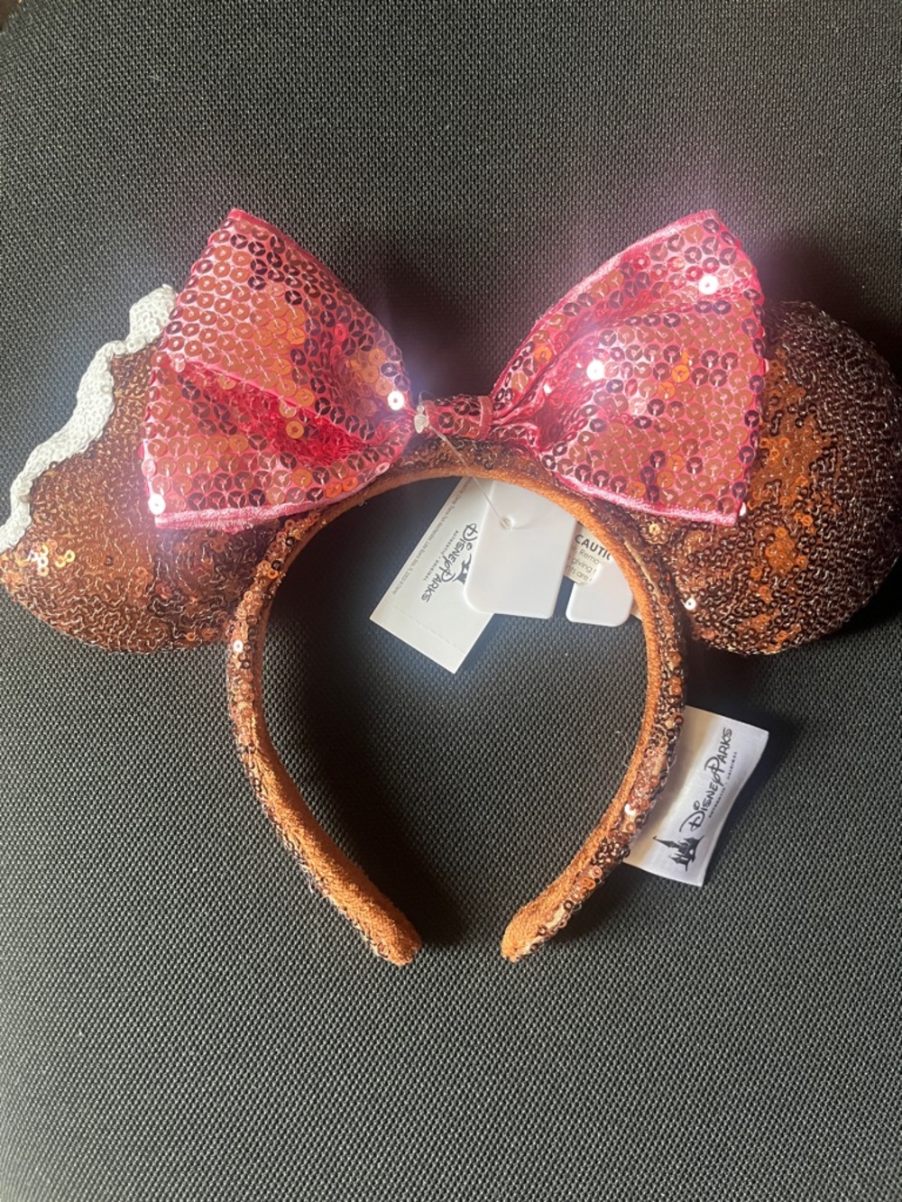 Disney Mickey Bar Sequin Minnie Ears Headband